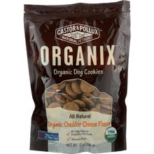 Load image into Gallery viewer, CASTOR &amp; POLLUX: Organic Dog Cookies Cheddar Cheese Flavor, 12 oz
