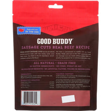 Load image into Gallery viewer, CASTOR &amp; POLLUX: Good Buddy Sausage Cuts Dog Treats Real Beef Recipe 5 Oz
