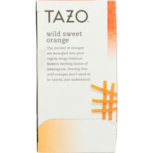 Load image into Gallery viewer, TAZO: Wild Sweet Orange Herbal Tea Caffeine-Free 20 Tea Bags, 1.58 oz
