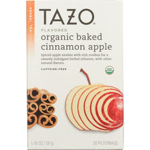 Load image into Gallery viewer, TAZO: Organic Baked Cinnamon Apple Herbal Tea, 1.76 oz
