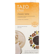 Load image into Gallery viewer, TAZO: Tea Latte Chai Concentrate, 32 fo
