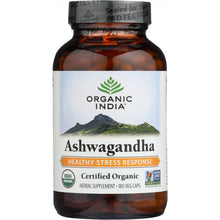 Load image into Gallery viewer, ORGANIC INDIA: Ashwagandha, 180 cp
