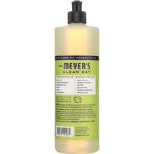 Load image into Gallery viewer, MRS MEYERS CLEAN DAY: Liquid Dish Soap Lemon Verbena Scent, 16 oz
