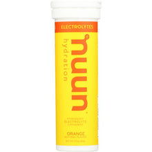 Load image into Gallery viewer, NUUN: Beverage Tube Orange, 10 tb
