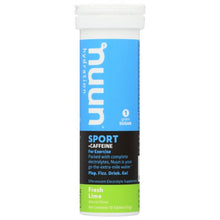 Load image into Gallery viewer, NUUN: Sport Fresh Lime Electrolyte Drink Tablets, 10 tb
