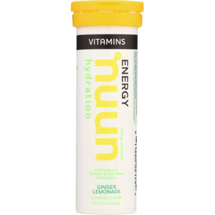 NUUN: Drink Tab Ginger Lemonade, 12 tb