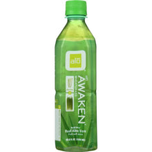 Load image into Gallery viewer, ALO: Awaken Wheatgrass Real Aloe Vera Drink, 16.9 oz
