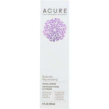 Load image into Gallery viewer, ACURE: Radically Rejuvenating Facial Scrub, 4 fl oz
