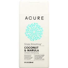 Load image into Gallery viewer, ACURE: Simply Smoothing Shampoo Coconut &amp; Marula, 12 fl oz
