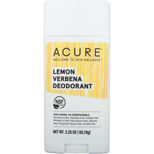 Load image into Gallery viewer, ACURE: Deodorant Lemon Verbena, 2.25 oz
