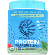 Load image into Gallery viewer, SUNWARRIOR: Warrior Blend Natural Plant Based Protein Powder, 375 gm
