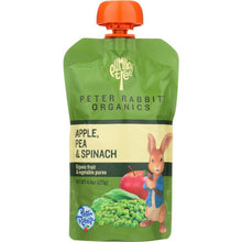 Load image into Gallery viewer, PETER RABBIT: Baby Pea Spinach Apple Organic, 4.4 oz
