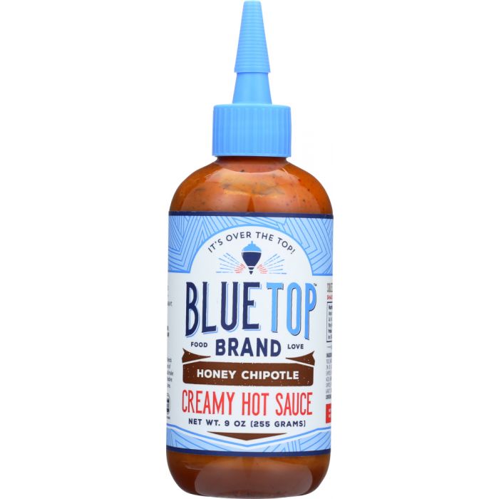 BLUE TOP BRAND: Creamy Hot Sauce Honey Chipotle, 9 oz