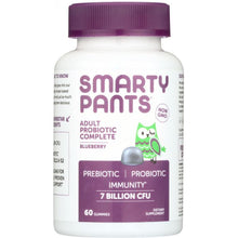 Load image into Gallery viewer, SMARTYPANTS: Probiotic Adult Blueberry, 60 pc
