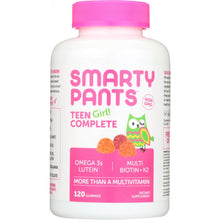 Load image into Gallery viewer, SMARTYPANTS: Vitamin Teen Girl Complete, 120 pc
