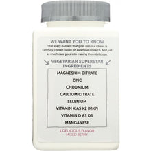 Load image into Gallery viewer, SMARTYPANTS: Minerals Adult, 60 pc
