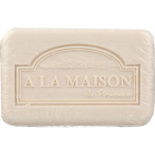 Load image into Gallery viewer, A LA MAISON DE PROVENCE: Hand &amp; Body Bar Soap Coconut Cream, 8.8 oz
