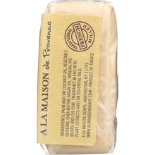Load image into Gallery viewer, A LA MAISON DE PROVENCE: Mini Soap Bar Fig &amp; Basil, 3.5 oz
