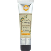 Load image into Gallery viewer, A LA MAISON: Honeysuckle Hand and Body Lotion, 5 fo
