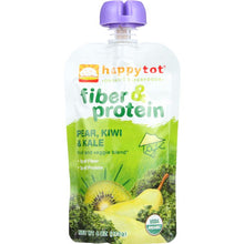 Load image into Gallery viewer, HAPPY BABY: Fiber &amp; Protein Pears, Kiwi &amp; Kale, 4 oz
