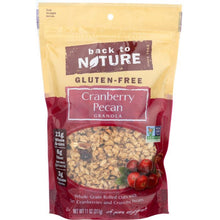 Load image into Gallery viewer, BACK TO NATURE: Cranberry Pecan Granola, 11 Oz
