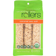 Load image into Gallery viewer, BAMBOO LANE: Crunchy Rice Rollers Organic Caramel Sea Salt, 2.6 oz
