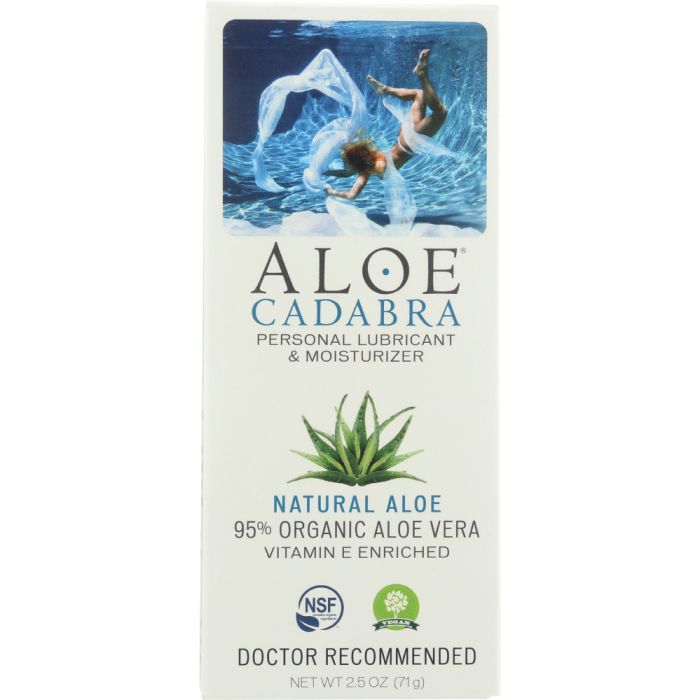 ALOE CADABRA: Lubricant Natural Aloe, 2.5 oz