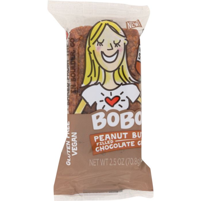 BOBOS OAT BARS: BARS STUFF'D CHOCOLATE CHIP PEANUT BUTTER FILLED (2.500 OZ)