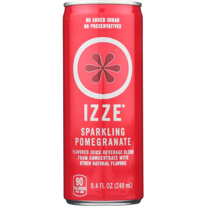 IZZE BEVERAGE: Sparkling Juice Pomegranate, 8.4 fl oz