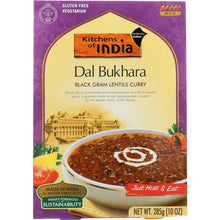 Load image into Gallery viewer, KITCHENS OF INDIA: Entre Ready To Eat Dal Bukhara Curry, 10 oz
