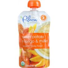 Load image into Gallery viewer, PLUM ORGANICS: Baby Food Sweet Potato Mango Millet, 3.5 oz
