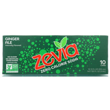 Load image into Gallery viewer, ZEVIA: Soda Ginger Ale 10 pk, 120 oz
