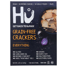 Load image into Gallery viewer, HU: Everything Grain-Free Crackers, 4.25 oz
