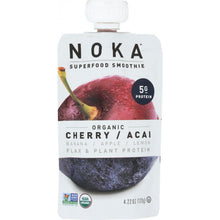 Load image into Gallery viewer, NOKA: Organic Cherry Acai Superfood Smoothie, 4.22 oz
