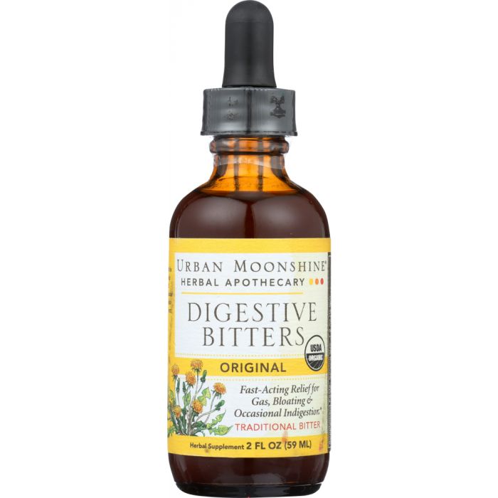 URBAN MOONSHINE: Dropper Digestive Bitters Original, 2 oz