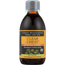 Load image into Gallery viewer, URBAN MOONSHINE: Clear Chest Herbal Syrup with Cup, 8.4 fl oz
