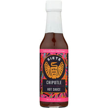 Load image into Gallery viewer, SIETE: Chipotle Hot Sauce, 5 oz
