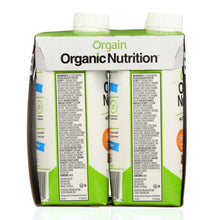 Load image into Gallery viewer, ORGAIN: Organic Iced Cafe Mocha Nutritional Shake 4 count (11 oz each), 44 oz
