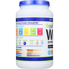 Load image into Gallery viewer, ORGAIN: Whey Protein Powder Chocolate Fudge, 29.12 oz
