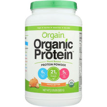 Load image into Gallery viewer, ORGAIN: Organic Peanut Butter Protein Powder, 2.03 lb
