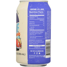 Load image into Gallery viewer, WAVE SODA: Blueberry Soda, 12 fl oz
