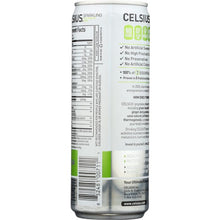 Load image into Gallery viewer, CELSIUS: Beverage Sparkling Cucumber Lime, 12 oz
