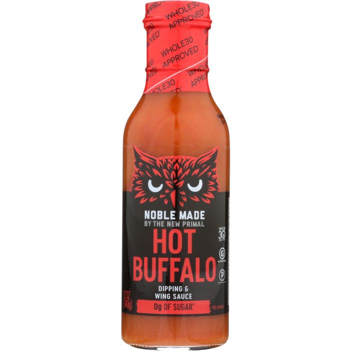 THE NEW PRIMAL: Sauce Buffalo Hot, 12 oz