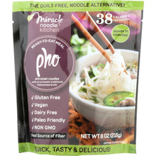 Load image into Gallery viewer, MIRACLE NOODLE: Ready-to-Eat Meal Vegan Pho, 215 gm
