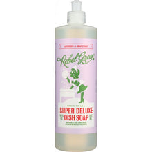 Load image into Gallery viewer, REBEL GREEN: Dish Soap Lavender Grapefruit, 16 oz
