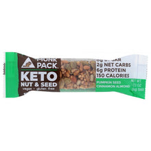 Load image into Gallery viewer, MUNK PACK: Pumpkin Seed Cinnamon Almond Keto Nut &amp; Seed, 1.23 oz
