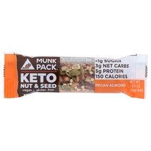 Load image into Gallery viewer, MUNK PACK: Pecan Almond Keto Nut &amp; Seed, 1.23 oz
