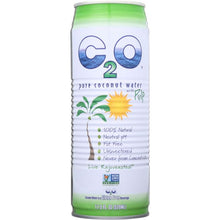 Load image into Gallery viewer, C2O: Pure Coconut Water With Pulp, 100%, 17.5 Oz
