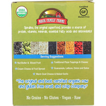 Load image into Gallery viewer, MAUK FAMILY FARMS: Raw Green Spirulina Crusts, 4 oz
