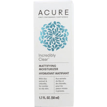 Load image into Gallery viewer, ACURE: Incredibly Clear Mattifying Moisturizer, 1.7 fl oz
